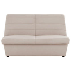 Zweisitzer-Sofa in Webstoff Ecru