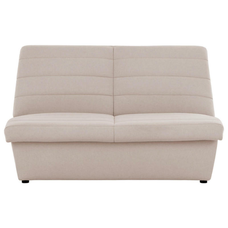 Zweisitzer-Sofa in Webstoff Ecru