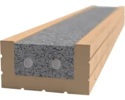 Leiertherm Sturz 2250x120x65 mm