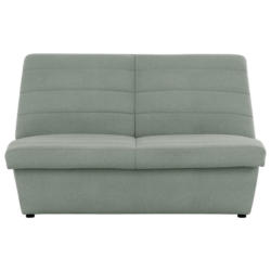 Zweisitzer-Sofa in Webstoff Mintgrün