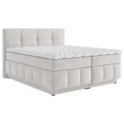 Boxspringbett 180/200 cm in Beige