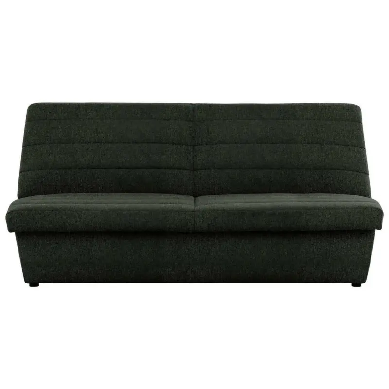 Zweisitzer-Sofa in Webstoff Grün
