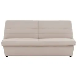 Zweisitzer-Sofa in Webstoff Ecru