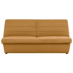 Zweisitzer-Sofa in Webstoff Gelb