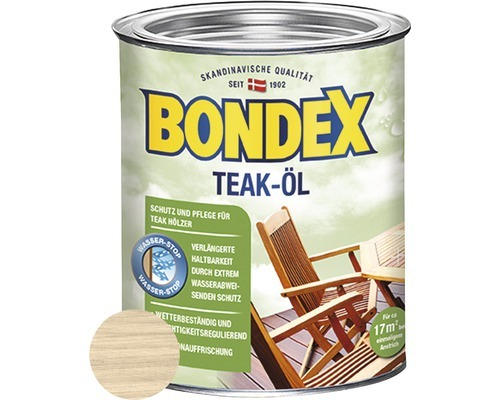 Holzöl Bondex Teak-Öl farblos 750 ml