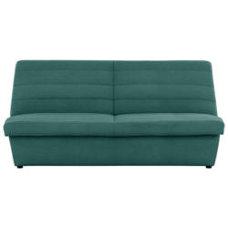 Zweisitzer-Sofa in Webstoff Petrol