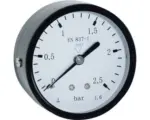 Hornbach Manometer 1/4 " Anschluß hinten 0-,5 bar