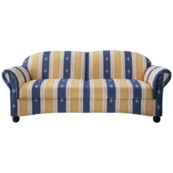 2,5-Sitzer in Mikrofaser Blau