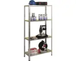 Hornbach Steckregal Schulte Verzinkt 800x1800x400 mm 4 Böden