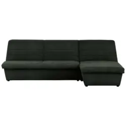 Ecksofa in Webstoff Grün