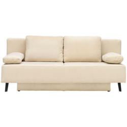 Schlafsofa in Kord Beige