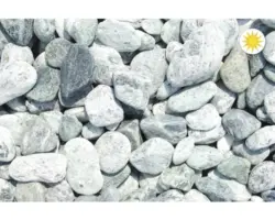 Zierkies Marmor 40-60 mm 25 kg grün