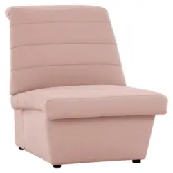Sessel in Webstoff Rosa