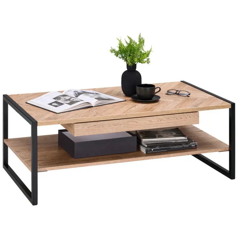 Couchtisch in Holzwerkstoff 110/60/40 cm