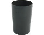 Hornbach Marley Rohrmuffe Kunststoff rund Anthrazitgrau RAL 7016 NW 75 mm