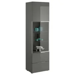 Vitrine in Anthrazit