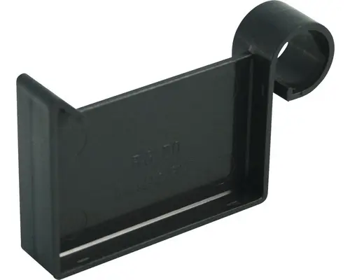 Marley Endstück Kunststoff eckig Anthrazitgrau RAL 7016 NW 70 mm