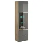 XXXLutz Lauterach - Ihr Möbelhaus bei Bregenz Vitrine in Anthrazit, Eichefarben