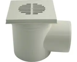 Kellerablauf 150x150 mm NW 110 mit drehbarem Oberteil