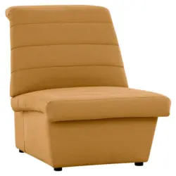 Sessel in Webstoff Gelb