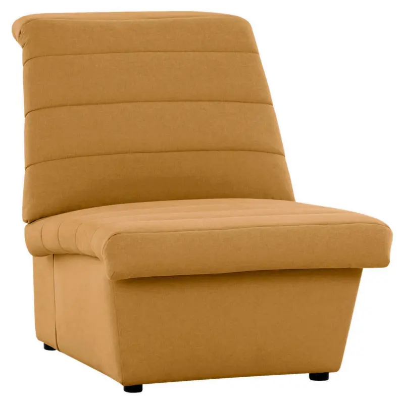 Sessel in Webstoff Gelb
