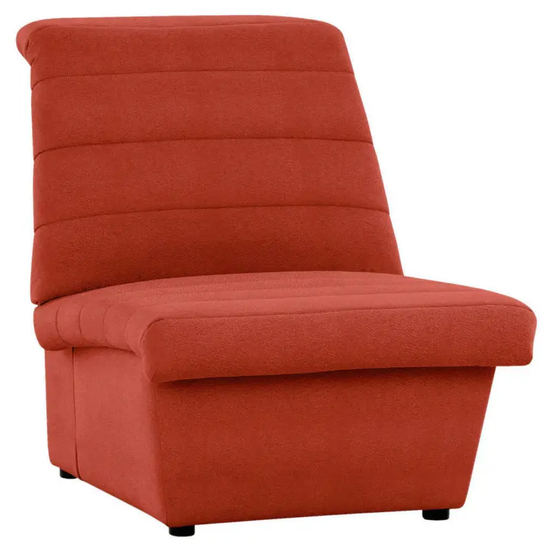 Sessel in Webstoff Orange