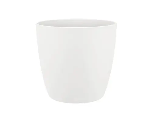 Übertopf elho Brussels Kunststoff Ø 18 cm weiß