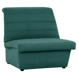 Sessel in Webstoff Petrol