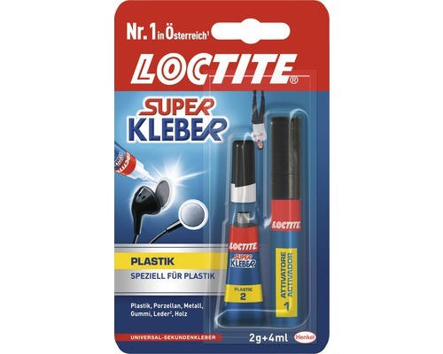 Loctite Sekundenkleber Plastik 2 g