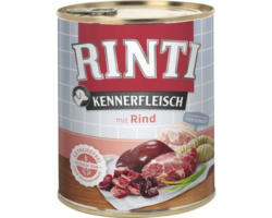 Hundefutter nass RINTI Rindfleisch pur 800 g