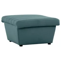 Hocker in Textil Petrol