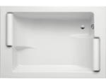 Hornbach Rechteckbadewanne Ottofond Batain 922001 195x135 cm weiß