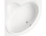 Hornbach Eckbadewanne Ottofond Pamir 923001 151x151 cm weiß