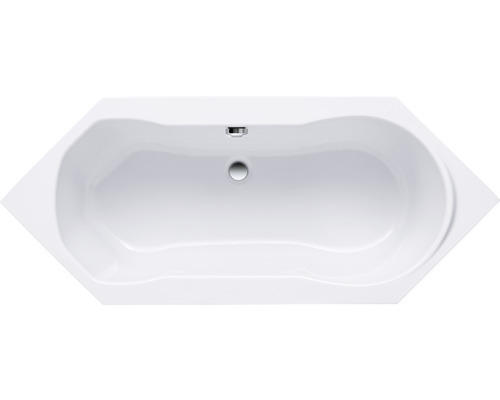 Sechseck-Badewanne Ottofond Labos 926001 190x80 cm weiß