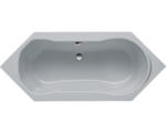 Hornbach Sechseck-Badewanne Ottofond Labos 926006 190x80 cm grau