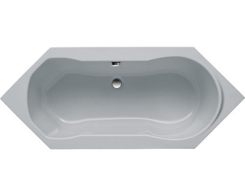 Sechseck-Badewanne Ottofond Labos 926006 190x80 cm grau