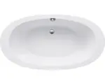 Hornbach Ovale Badewanne Ottofond Circulo 935001 180x96 cm weiß