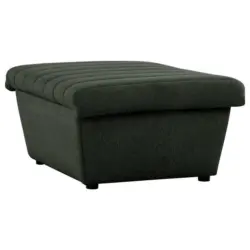 Hocker in Textil Grün