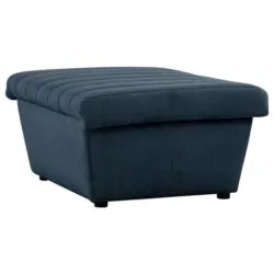 Hocker in Textil Ecru