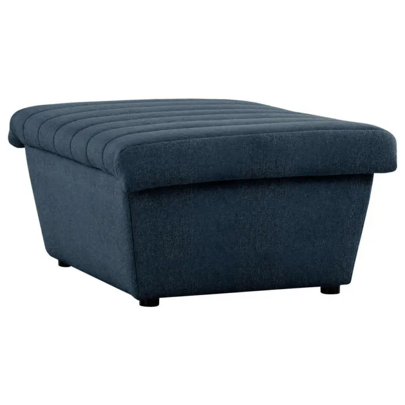 Hocker in Textil Ecru