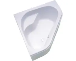 Eckbadewanne Ottofond Minerva +N196850801 135x135 cm weiß