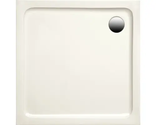 Extraflache Duschwanne Ottofond Mambu 90x90x3 cm pergamon