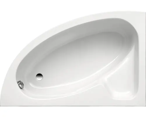 Raumsparbadewanne Ottofond Sirius Modell B 980501 150x97 cm weiß
