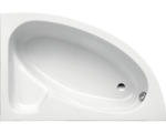 Hornbach Raumsparbadewanne Ottofond Sirius Modell A 980001 150x97 cm weiß