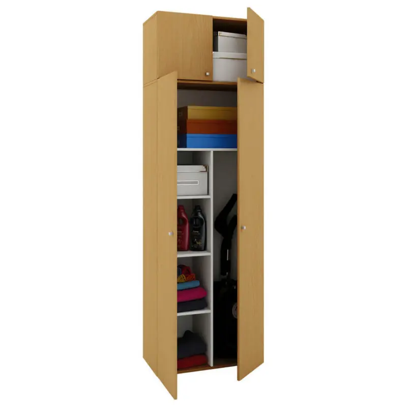Mehrzweckschrank in Buchefarben