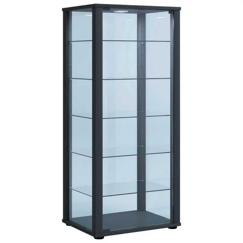 Vitrine in Schwarz