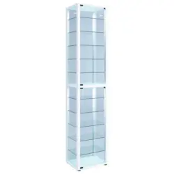 Vitrine in Weiß
