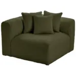 XXXLutz Lauterach - Ihr Möbelhaus bei Bregenz Sofaelement in Flachgewebe, Teddystoff Olivgrün