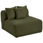 XXXLutz Lauterach - Ihr Möbelhaus bei Bregenz Sofaelement in Flachgewebe, Teddystoff Olivgrün