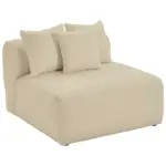 XXXLutz Lauterach - Ihr M&ouml;belhaus bei Bregenz Sofaelement in Flachgewebe, Teddystoff Beige